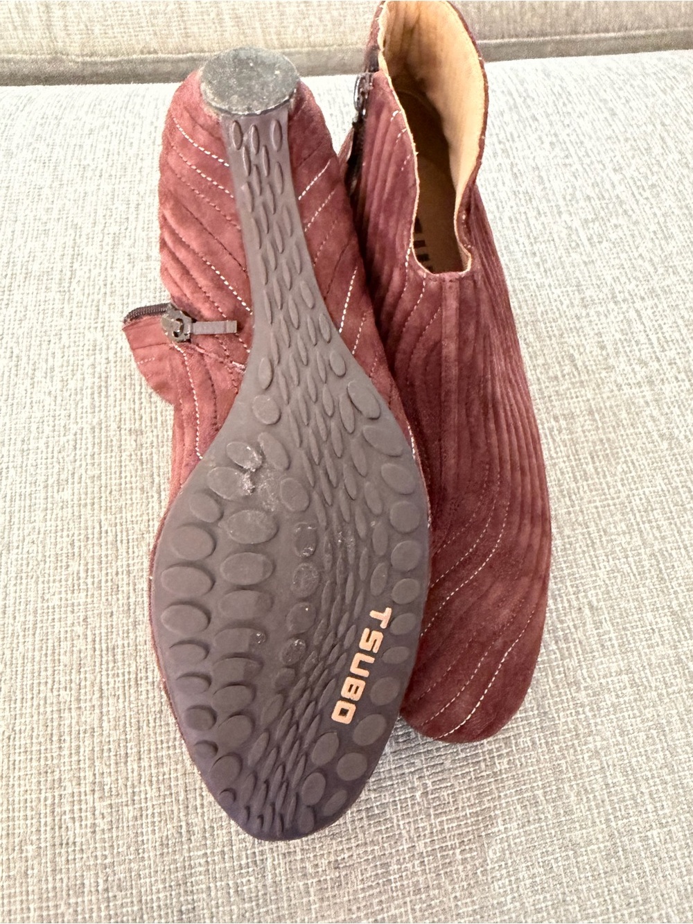 Tsubo Suede Booties Shoes - Picture 8 of 8